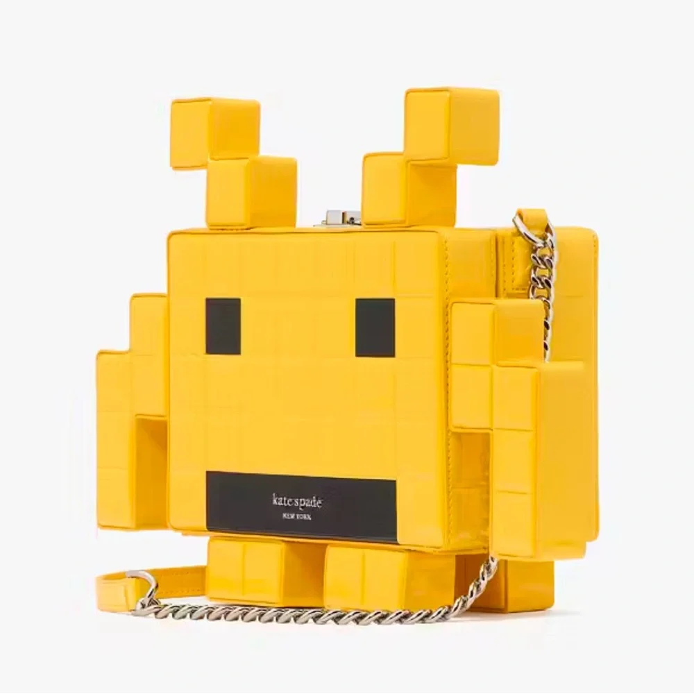 Kate Spade Space Invaders X Kate Spade New York Patent 3d Alien Crossbody